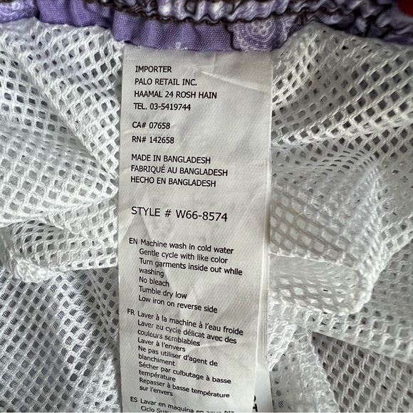 Pop Man Unisex Multi-colored Swim Shorts - Picture 4 of 8